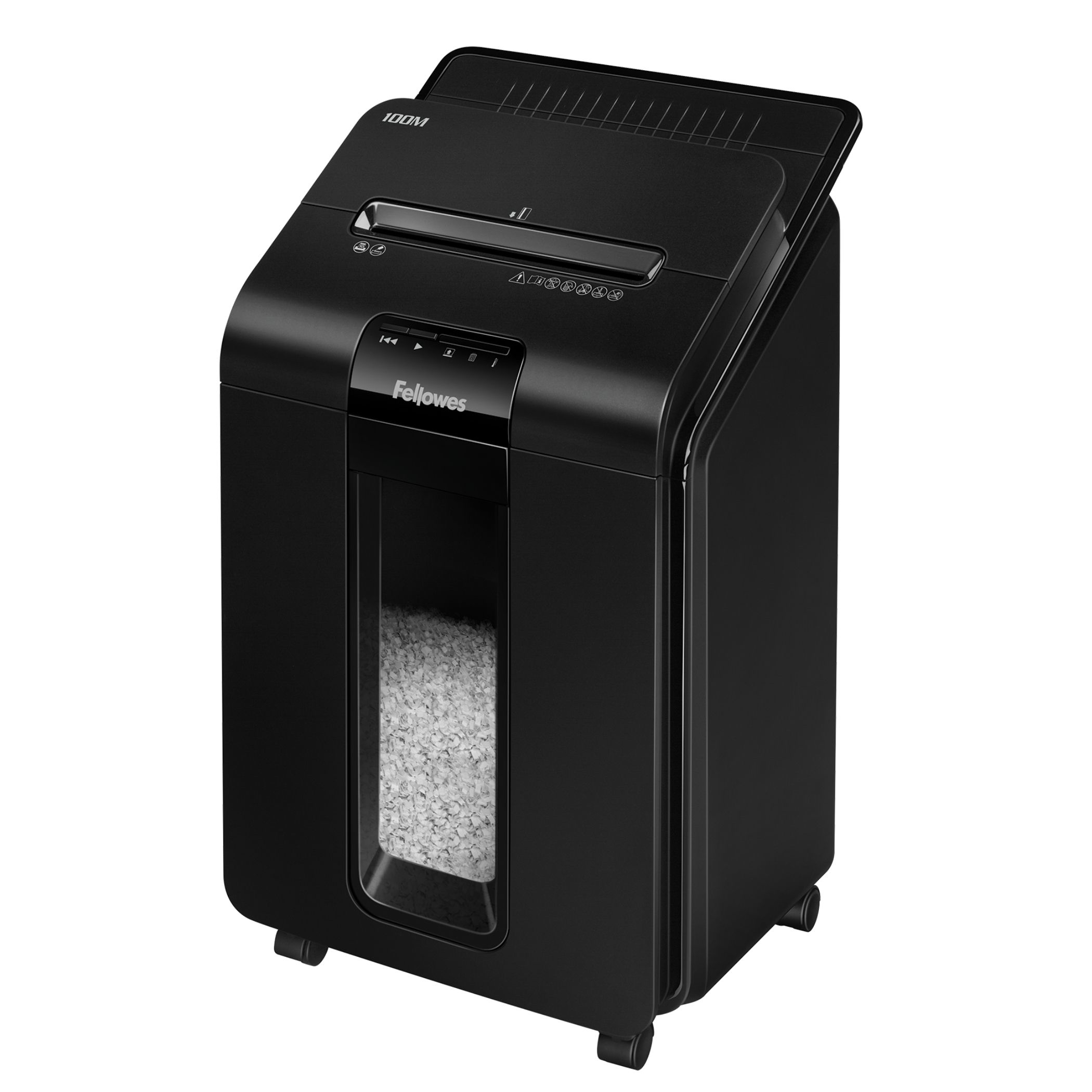FELLOWES Destructora AutoMax 100M/ Microcorte de 4 x 10mm/ Negra
