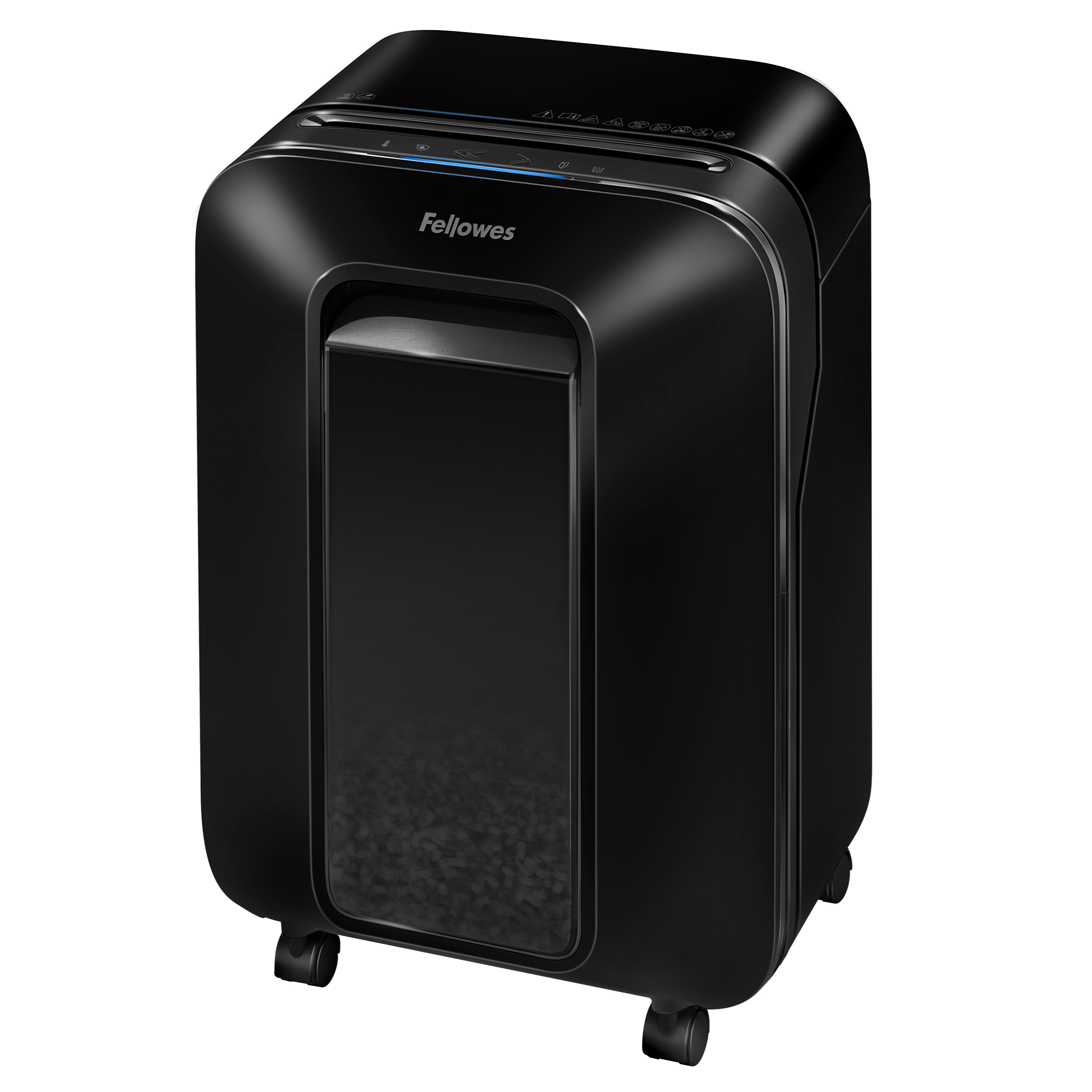 FELLOWES Destructora LX200/ Minicorte de 4 x 12mm/ Negra