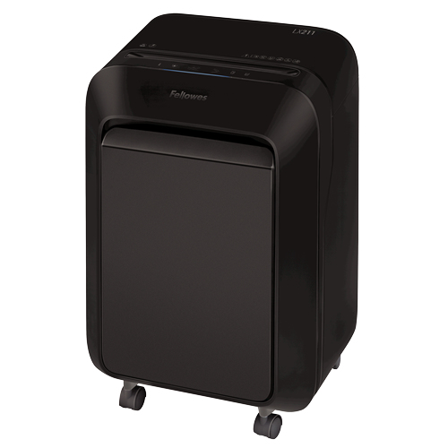 FELLOWES Destructora LX211 Negra de Microcorte 2x12mm