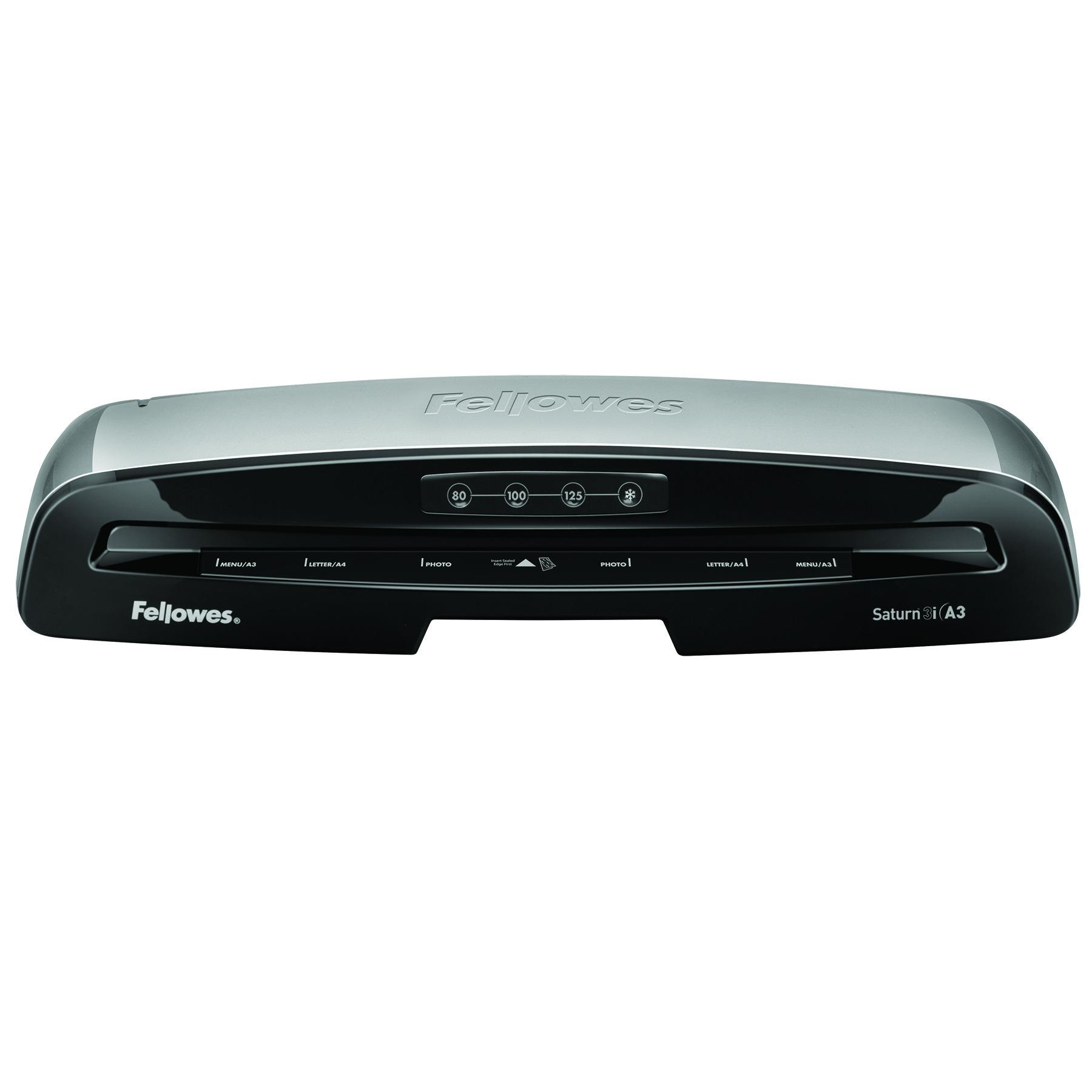 FELLOWES  Plastificadora Saturn 3I A3/ hasta A3 y 125 Micras/ Gris y Negra