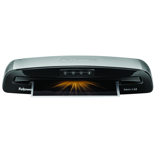 FELLOWES  Plastificadora Saturn 3I A3/ hasta A3 y 125 Micras/ Gris y Negra