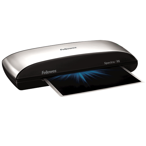 FELLOWES  Plastificadora Spectra A4/ hasta A4 y 125 Micras/ Negra y Gris