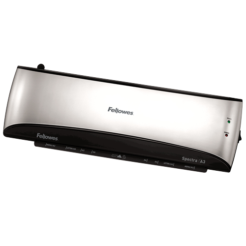 FELLOWES  Plastificadora Spectra A3/ hasta A3 y 125 Micras/ Gris y Negra