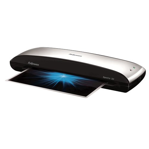 FELLOWES  Plastificadora Spectra A3/ hasta A3 y 125 Micras/ Gris y Negra