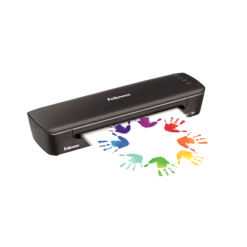 FELLOWES  Plastificadora Arc A4/ hasta A4 y 80 Micras/ Negra