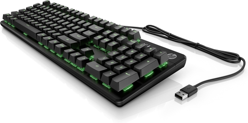 HP Teclado Mecanico Pavillion 550  Gaming LED RGB/cable Usb