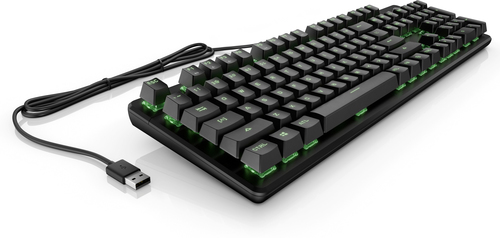 HP Teclado Mecanico Pavillion 550  Gaming LED RGB/cable Usb