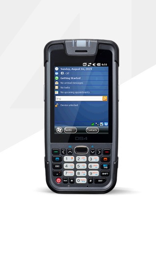 Mobilebase PDA  DS4 ARM A8 1Ghz Pantalla de 3.5 pulgadas Tactil. 512MB de RAM & 4GB de ROM. Windows