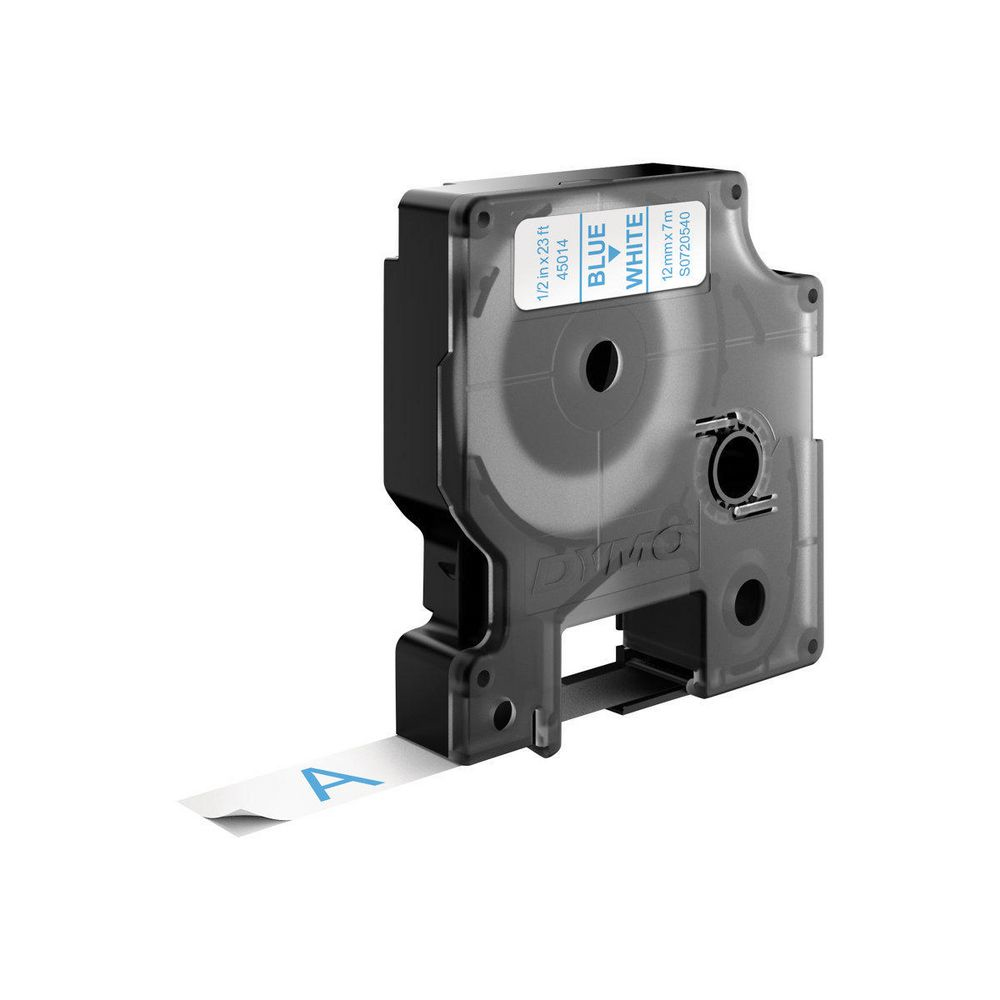 DYMO Cinta LM D1 12mmx7m Azul/blanco