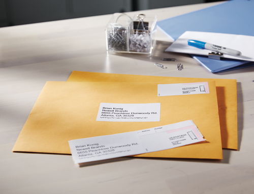 DYMO Etiqueta LW dirección 89x28mm, 2 rollos etiquetas (130 x 2)
Papel Blanco