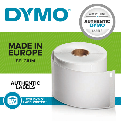 DYMO Etiqueta LW diskette 70x54mm, 1 rollo etiquetas (320)
Papel blanco