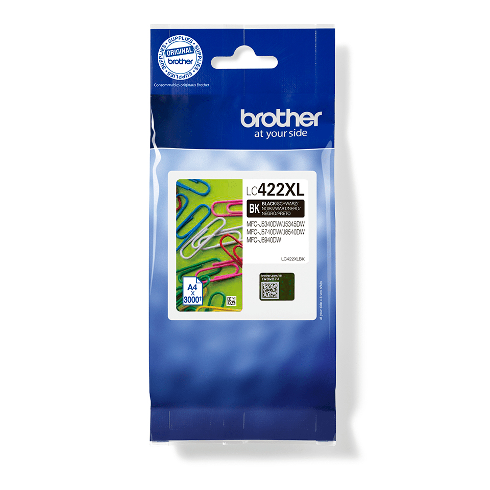 BROTHER Cartucho MFCJ5340DW negro de larga duracion