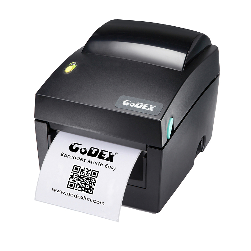 GODEX Impresora de Etiquetas DT41 TD 203 ppp. Ancho de impresion 108 mm, papel hasta 118mm.USB