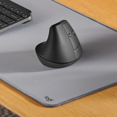 LOGITECH Raton Inalambrico 6 botones Ergonomico, Vertical, Videojuegos