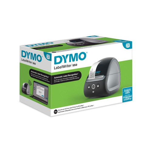 DYMO Rotuladora LABEL WRITER LW550 NUEVA SERIE - RECONOCIMIENTO DE CINTA