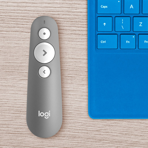 LOGITECH Puntero laser R500 BLUETOOTH hasta 20m GRIS