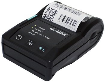 GODEX Impresora Etiquetas MX20. Impresora portatil de 2&quot para tickets y etiquetas. Ancho de pap