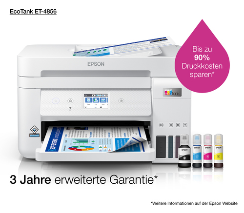 Epson Equipo multifuncion color EcoTank ET-4856 A4  descatalogada