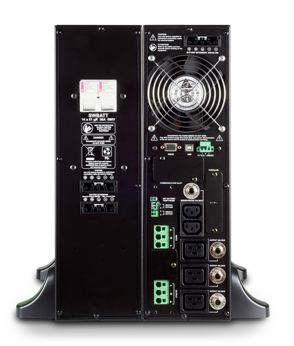 RIELLO SAI SENTINEL DUAL HIGH POWER 4000VA -3600W 8 X IEC 320 C13 + 2 X IEC 320 C19