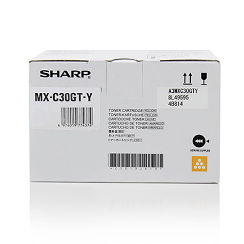 SHARP Toner MXC300W MXC250F amarillo 6000 PAGINAS