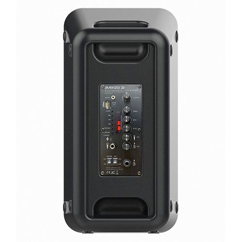 AVENZO ALTAVOZ BLUETOOTH 250W NEGRO 2000 mAh- descatalogado