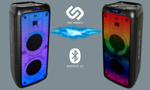 AVENZO ALTAVOZ BLUETOOTH CON LUCES LED 250W 5400 mAh- descatalogado