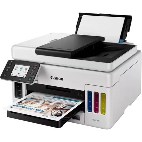 CANON Multifuncion Inkjet MAXIFY GX6050 A4 24IPM USB RED WIFI DUPLEX IMPRESION ADF 50 HOJAS