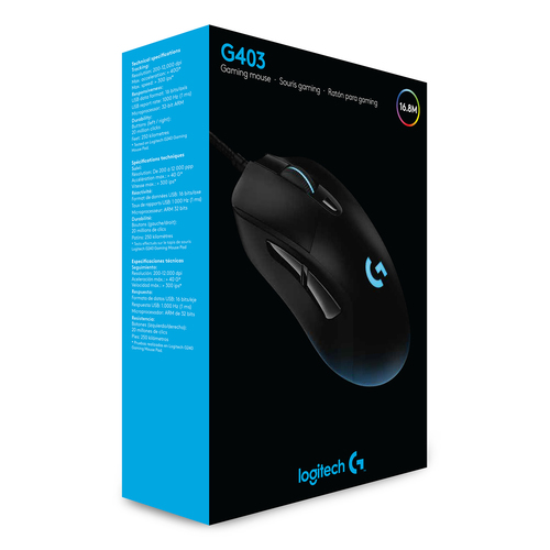 LOGITECH Raton Gaming G403 HERO