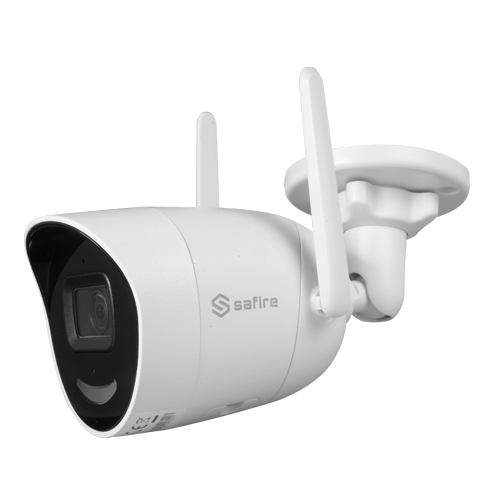 SAFIRE Camara IP 4 Megapixel 1/2.7&quot Progressive Scan CMOS H.265 / H.264, Audio Lente 2.8 mm | W