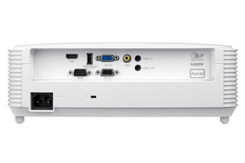 OPTOMA Proyector W309ST  DLP WXGA 3D 3800 Lúmenes HDMI-VGA/Blanco