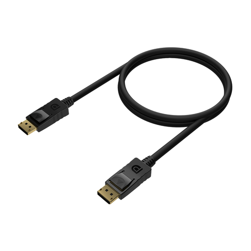 AISENS - CABLE DISPLAYPORT V1.2 4K@60HZ, DP/M-DP/M, NEGRO, 0.5M
