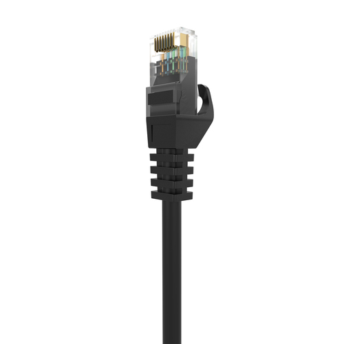 AISENS - CABLE DE RED LATIGUILLO RJ45 LSZH CAT.6A 500 MHZ UTP AWG24, NEGRO, 25CM