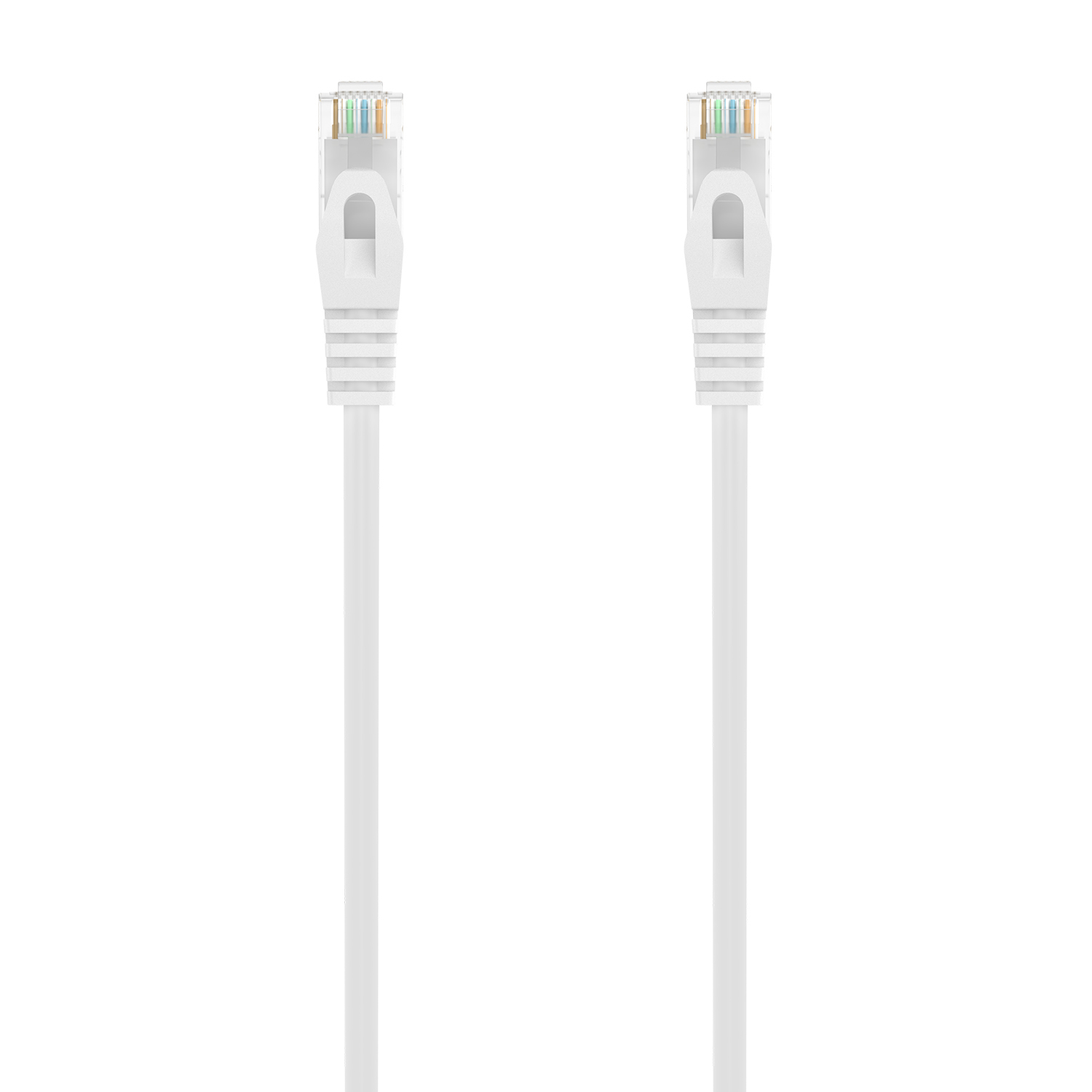 AISENS - CABLE DE RED LATIGUILLO RJ45 LSZH CAT.6A 500 MHZ UTP AWG24, BLANCO, 1.5M
