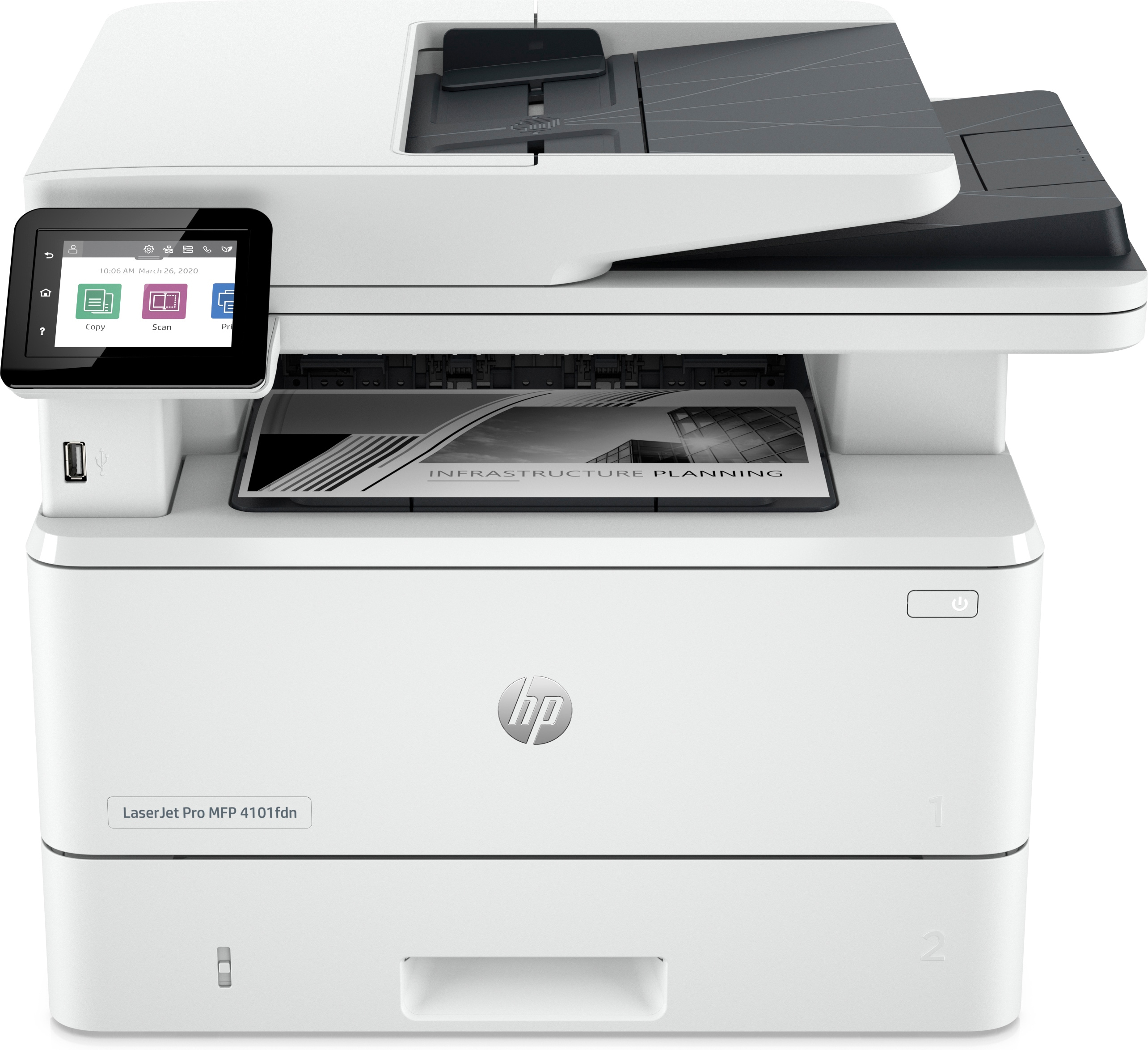 HP multifuncion laser monocromo LaserJet Pro MFP 4102fdw
