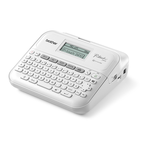 BROTHER Rotuladora electrónica de sobremesa PT-D410 con conexión a PC