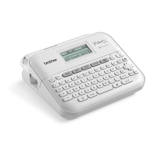 BROTHER Rotuladora electrónica de sobremesa PT-D410 con conexión a PC