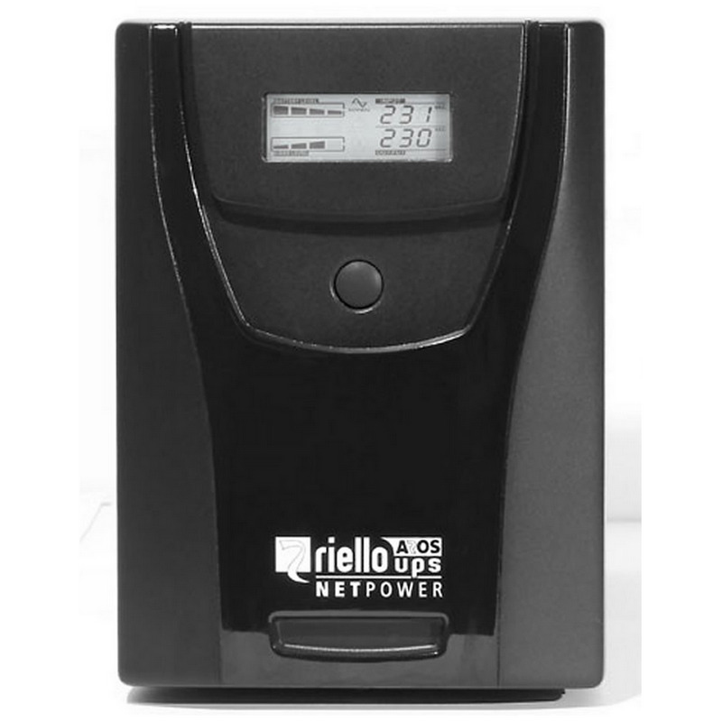 RIELLO SAI NETPOWER 1000 USB & SERIE DISPLAY 6 IEC INTERACTIVO