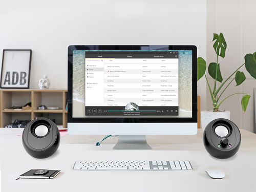 CONCEPTRONIC ALTAVOCES 2.0 BJORN01B 10W COLOR NEGRO JACK 3.5" Y BLUETOOTH ALIMENTACION USB
