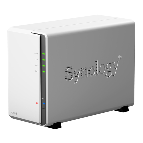 Synology Sistema de almacenamiento SAN/NAS Synology DiskStation DS220J - quad core 512mb 