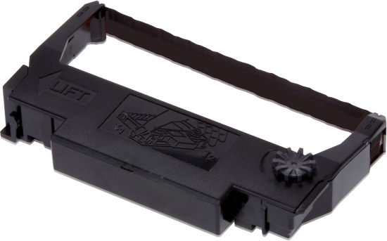 Epson TM-300A/300B/300C/300D, U-200D/210D/300A/300B/300C/300D ERC-38BR (S015244) Cinta Neg/Rojo