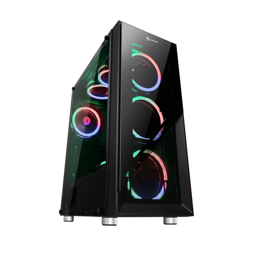 TALIUS Caja ATX gaming Valkyria led RGB USB 3.0