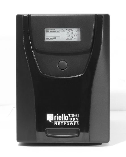 RIELLO SAI NETPOWER 1500 USB & SERIE DISPLAY 6 IEC INTERACTIVO