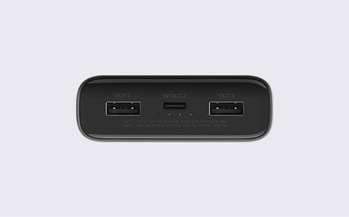 Xiaomi Power bank 20000mAh Mi 50W Negra USB-C/USB-A