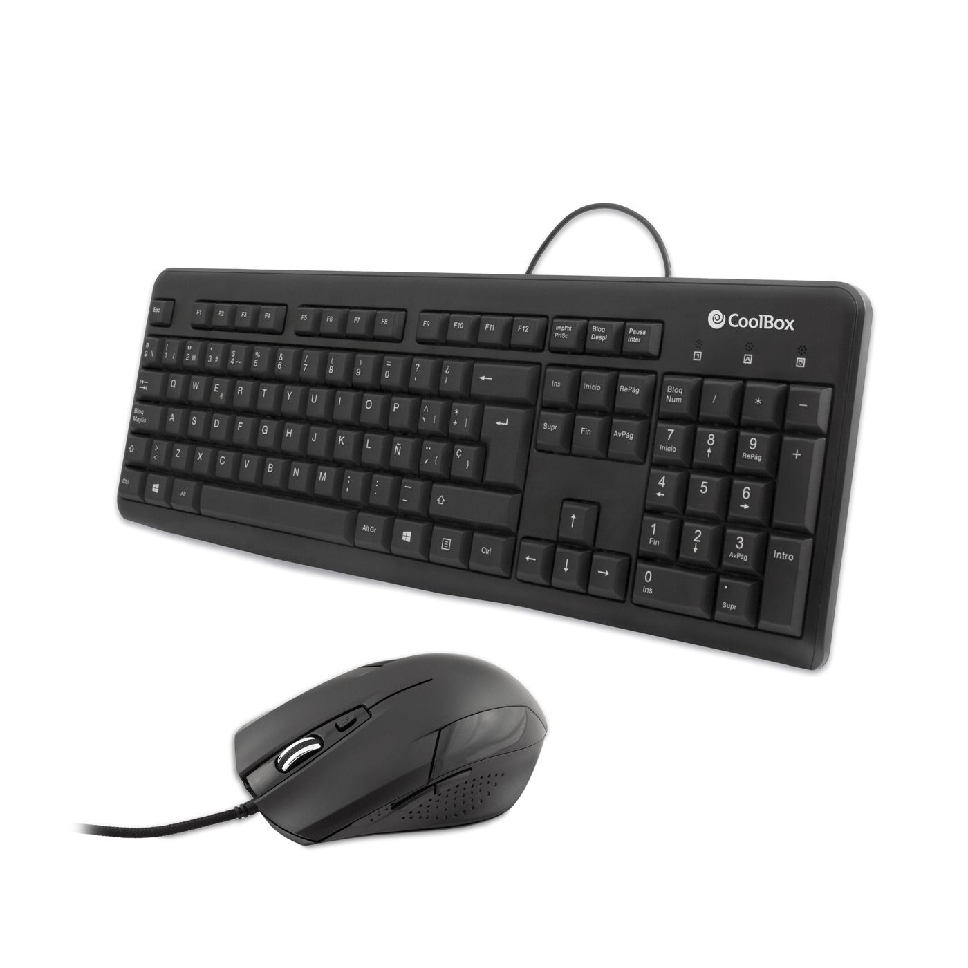 COOLBOX COMBO TECLADO+RATON USB