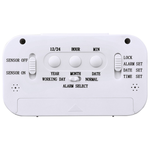 HAMA Home Reloj Despertador RC-660 Blanco