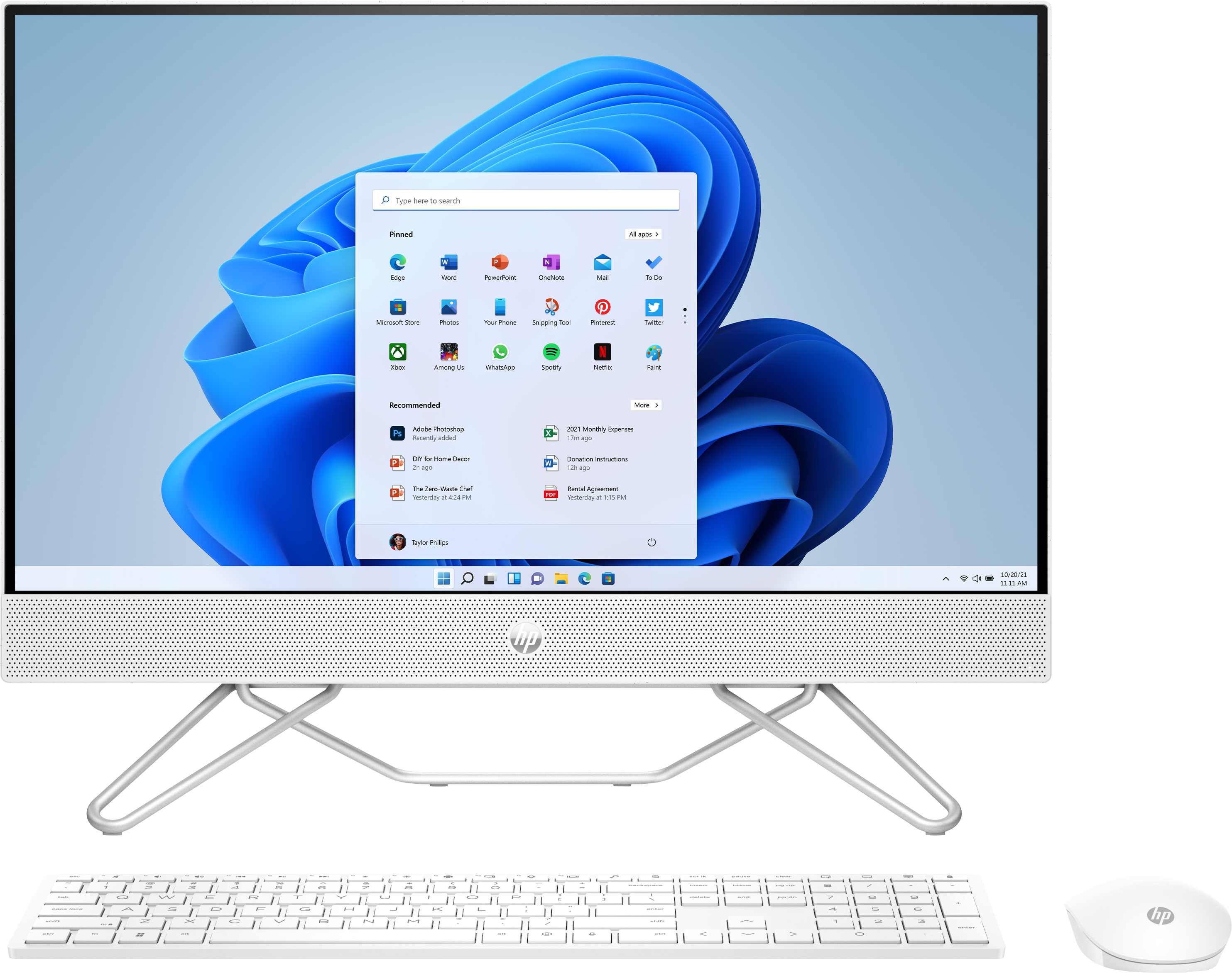 HP All in One 24-CB1040ns i3-1215U / 8GB / 512SSD / W11 Home / 23,8"