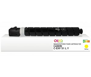 ARMOR OWA Toner Amarillo 0487C002 para Canon C-EXV51L Y /0487 C 002 26 000p