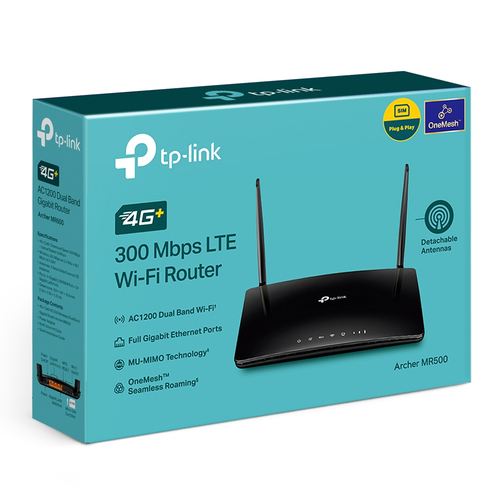 TP-LINK Enrutador Gigabit 4G Cat6 LTE avanzado AC1200