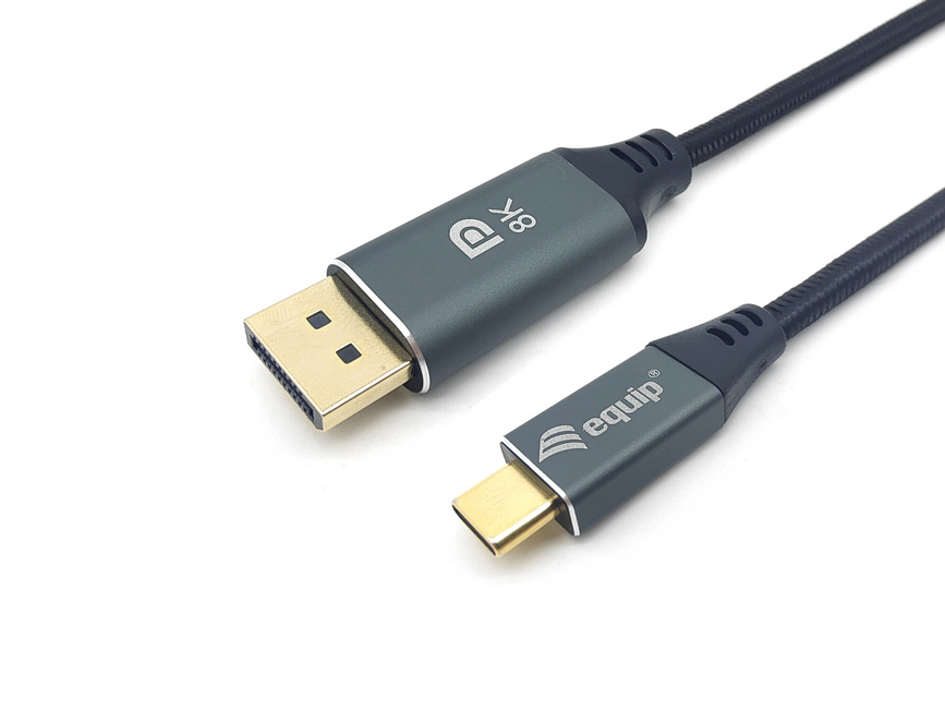 EQUIP CABLE USB-C A DISPLAYPORT 1.4 MACHO MACHO 2M 8K/60Hz