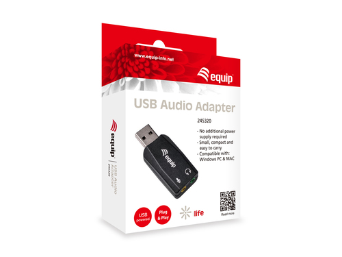 EQUIP TARJETA DE SONIDO USB LIFE